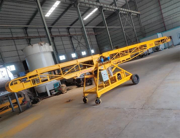 Double luffing conveyor