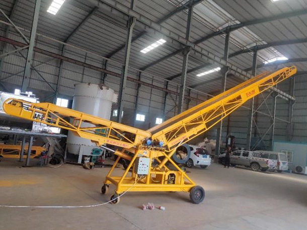 Double luffing conveyor